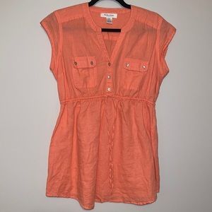 Motherhood maternity coral top